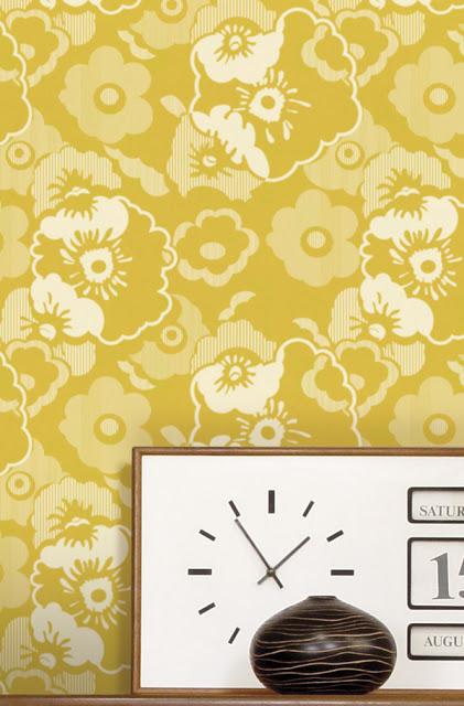 Los papeles pintados de Mini Modern: Paredes alegres