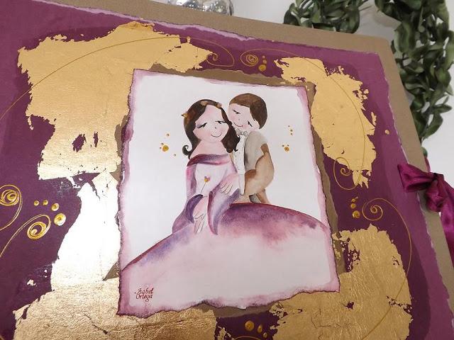 Un libro de firmas HANDMADE