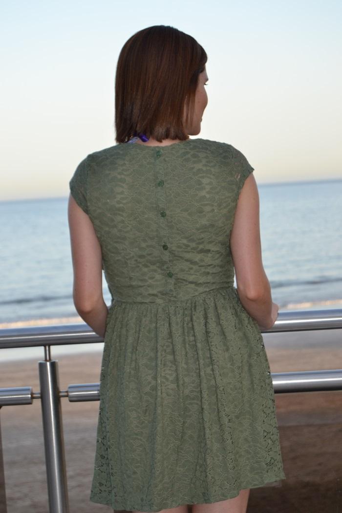 Green Lace Dress