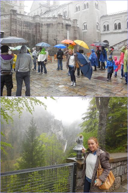 Bajo la lluvia de Baviera ♥ Castillo del Rey Loco