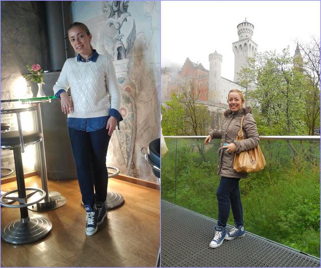 Bajo la lluvia de Baviera ♥ Castillo del Rey Loco