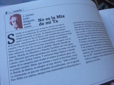En la Revista Control: No es la Mix de mi Ta.