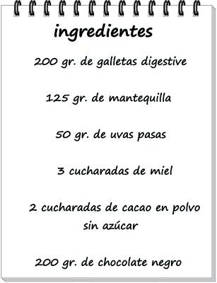 Pastel de chocolate fácil