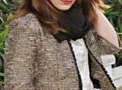 Look day: Total White Tweed Jacket