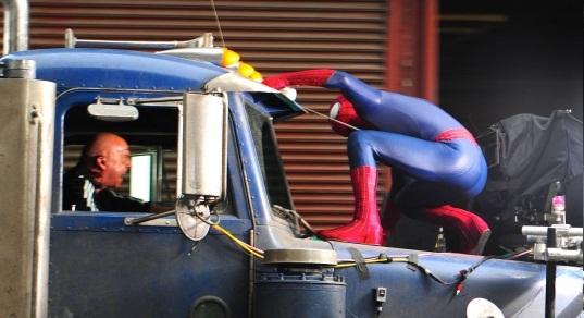 Galería del rodaje de 'The Amazing Spider-Man 2'