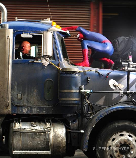 Galería del rodaje de 'The Amazing Spider-Man 2'