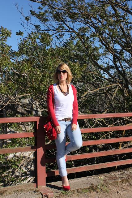 Simple outfit with jeans