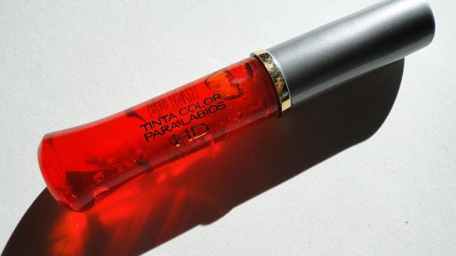 Tinta sobre la piel.