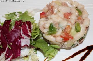 Ensalada de alubias blancas