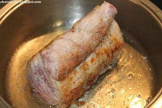 Lomo de cerdo a la naranja