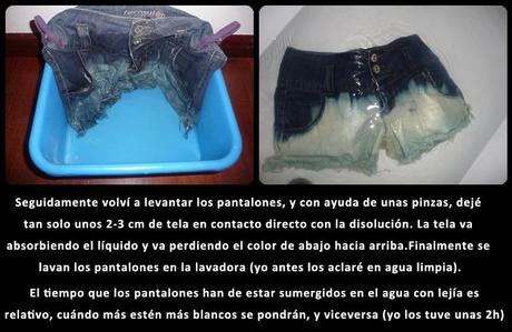DIY: SHORTS DESTEÑIDOS