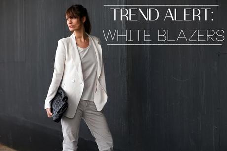 Trend alert: White blazers