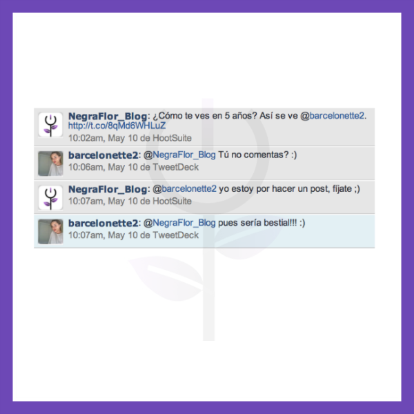 Conversación con Barcelonette