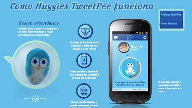 TweetPee una app que avisa cuando cambiar pañales