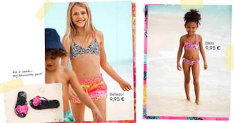 bikinis niñas catalogo primavera verano 2013 niños