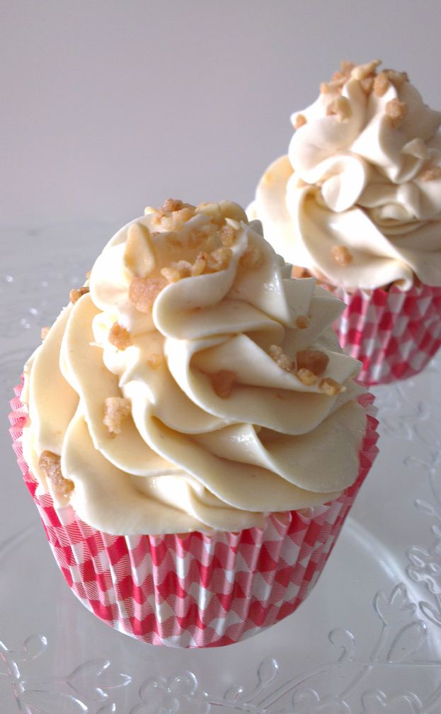 ♥ Cupcakes de crema de cacahuete Nº 19 del reto!!