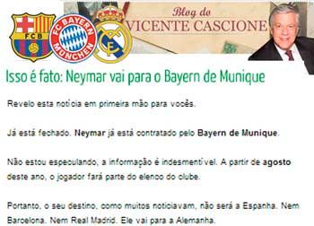 neymar bayern de munich