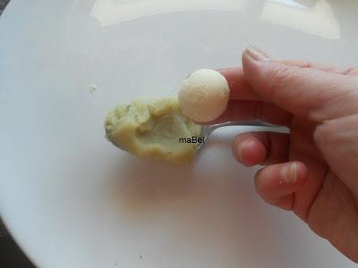 Croquetas líquidas de queso del casar