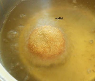 Croquetas líquidas de queso del casar