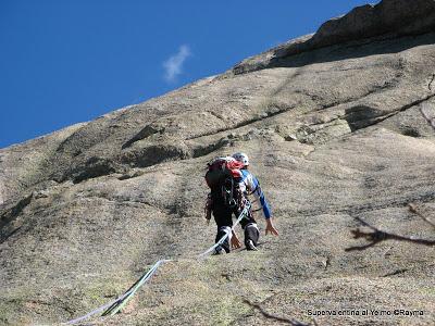 Via Súper Valentina IV+ El Yelmo, La Pedriza 11-5-13