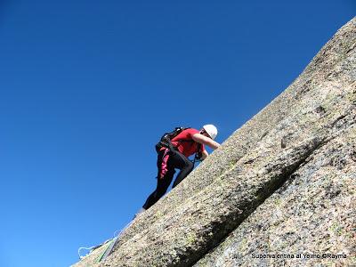 Via Súper Valentina IV+ El Yelmo, La Pedriza 11-5-13