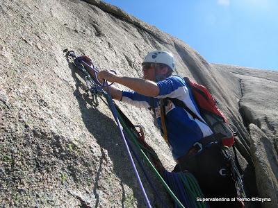 Via Súper Valentina IV+ El Yelmo, La Pedriza 11-5-13