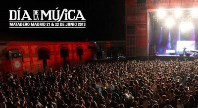 Día de la Música 2013: Distribución por Días y Entradas