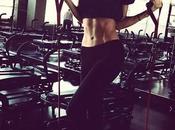 ¿maquillada gimnasio?