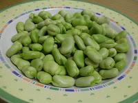 Habas con chipirones y mejillones