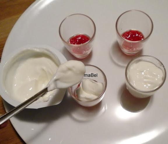 Heladitos de yogur y fruta light