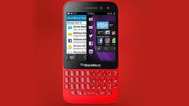 Llega BlackBerry Q5, un dispositivo juvenil
