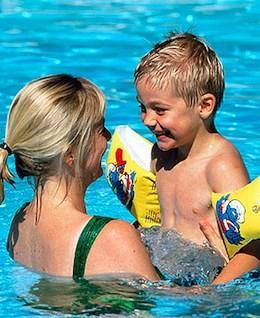 Tratamiento del temor infantil al agua