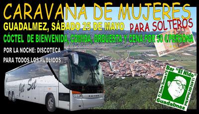 Fiesta para solteros en Guadalmez