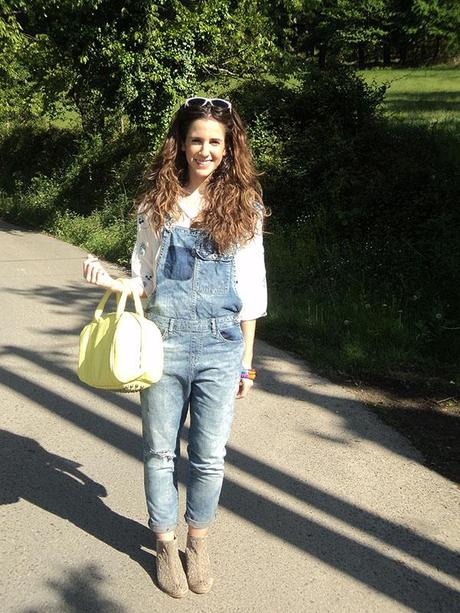 Denim overall denim dungarees