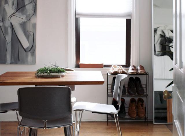 Wood & Grey Inspiration on a Rented House