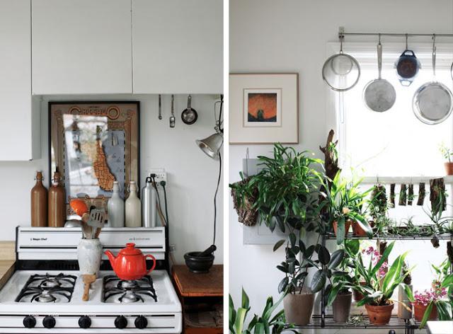 Wood & Grey Inspiration on a Rented House