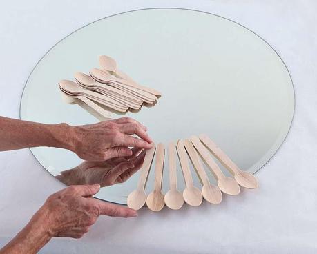 DIY- marco de espejo cucharas, manualidades, DIY- marco de espejo cucharas, manualidades, homepersonalshopper