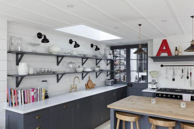 Un rincón de lectura en la cocina-comedor (o viceversa)