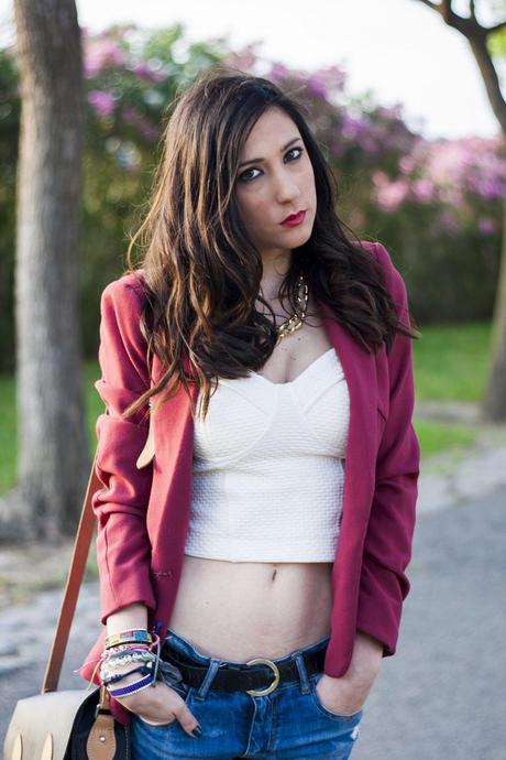 Crop Top Trend And Animal Print Heels