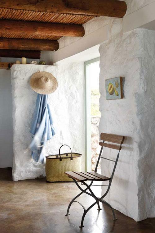 Una casa rústica en la playa de Sudáfrica