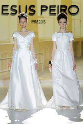 JESÚS PEIRÓ: COSTURAS 2014-Barcelona Bridal Week 2013-
