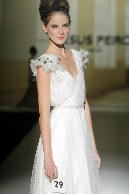 JESÚS PEIRÓ: COSTURAS 2014-Barcelona Bridal Week 2013-