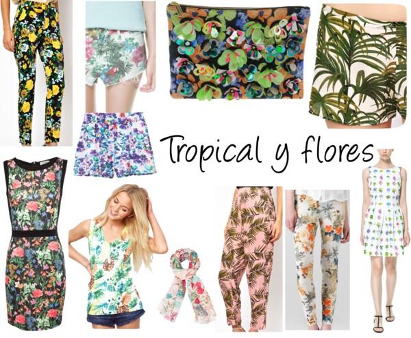 TROPICAL Y FLORES