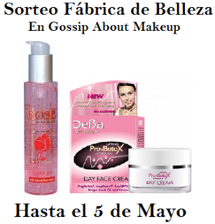 Sorteo Fabrica de Belleza en Gossip About Make up