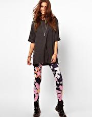 Leggings con estampado floral Flower Power de Your Eyes Lie