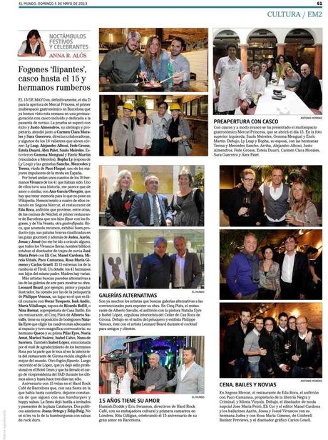 BARCELONA...UN PALACIO DEL SIGLO XIX , EN EL BORN...,HOY INAUGURAN EL MERCAT PRINCESA...15-05-2013...