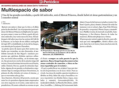 BARCELONA...UN PALACIO DEL SIGLO XIX , EN EL BORN...,HOY INAUGURAN EL MERCAT PRINCESA...15-05-2013...