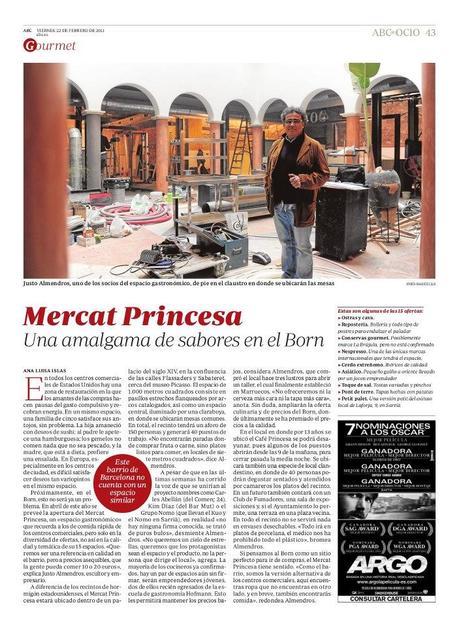 BARCELONA...UN PALACIO DEL SIGLO XIX , EN EL BORN...,HOY INAUGURAN EL MERCAT PRINCESA...15-05-2013...