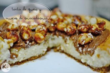Tarta de queso con nueces de macadamia / Macadamia cheesecake a-kiss-of-colour-tarta-de-queso-con-nueces-de-macadamia-00 copia