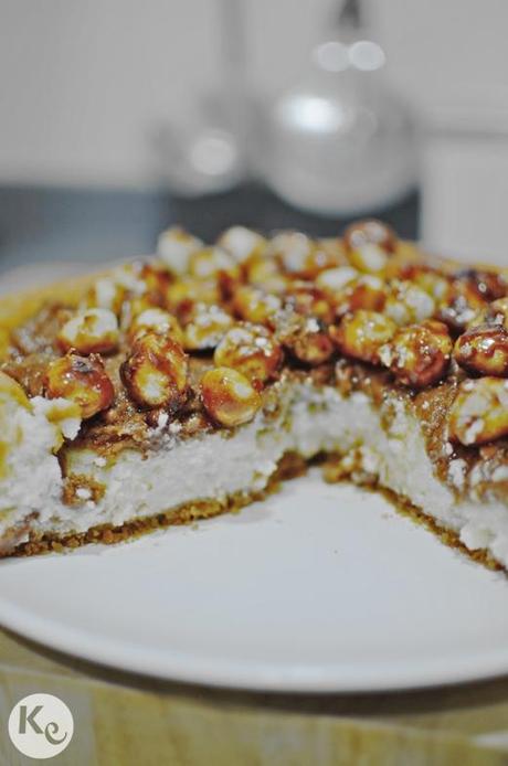 Tarta de queso con nueces de macadamia / Macadamia cheesecake Macadamia nuts cheesecake